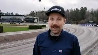 Markus Peterson inf&ouml;r STL-dagen p&aring; Solvalla 29 november