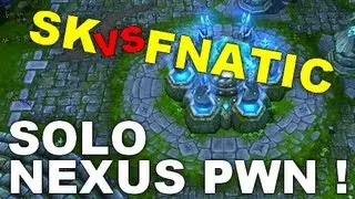IEM: SK Gaming vs Fnatic xPeke SOLO NEXUS PWN !
