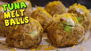 Healthy Tuna Melt Balls | High Protein Meatballs