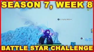 Fortnite Season 7 Week 8 Battle Star (Search Between Mysterious... CHALLENGE)