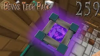 Dimensional Transceiver | Minecraft Lets Play Bevos Tech Pack #259 |