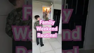 UK Edition Family Saturday Morning Routine #familyroutine #ukinfluencer #dayinthelife #vlog