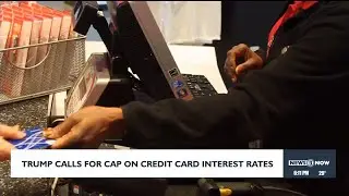 Trump calls for cap on credit card rates