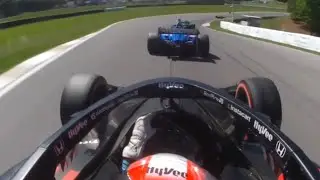 Lundgaard battles with Dixon + Pitstop + Chasing Palou | Onboard | GP of Alabama