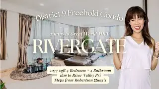 [SOLD] RIVERGATE 4BR Freehold Apartment Home Tour | River Views + Prime Location #SGHOMES