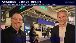 #EnlitEurope2024 - A chat with Peter Koerte from Siemens