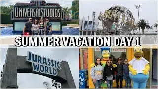 SUMMER VACATION DAY 1 | UNIVERSAL STUDIOS HOLLYWOOD - June 20, 2019