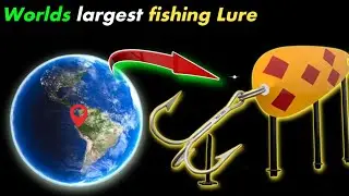 What kind of fishing Bait is this on earth #googleearth#googlemaps#3danimation#fishingbait#fish