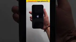 Carryminati Angry iPhone 15 😡