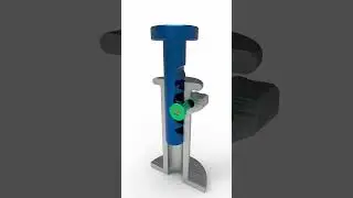 Ratchet Mechanism &ndash; 3D Animation & Working Principle ⚙️#engineering #mechanism #machinic