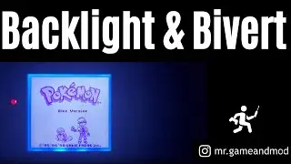 Backlight And Bivert DMG-01 Original Gameboy! Our Very First Mod Of The Channel!