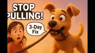 🔥 How I Stopped My Dog From Pulling on Walks in 3 Days (Real Results)❤️🐾
