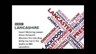 Expert Motoring Lawyer Alison Ashworth discusses drug driving on BBC Lancashire