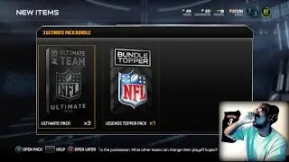 Madden 15 PS4 Ultimate Team Mode Gameplay - FACECAM Ultimate Bundle Pack Opening!! (60 FPS)