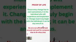 PROOF OF LIFE - JASMINKA NAUMOVSKA