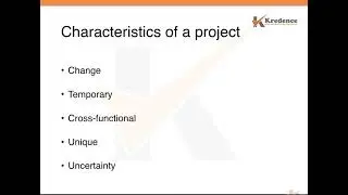 Project Characteristics on a single slide - bite-sized learning to prepare for interviews!