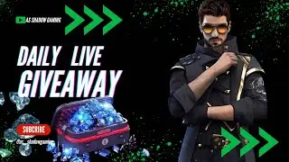 FREE FIRE LIVE GIVEAWAY CUSTOM ROOM 😀 FF LIVE GIVEAWAY 😎 #garenafreefire #freefire #fflive