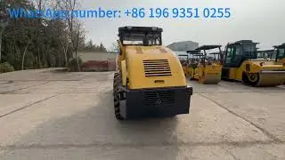 14 Ton XS143J Single Drum Road Roller With SHANGCHAI Engine
