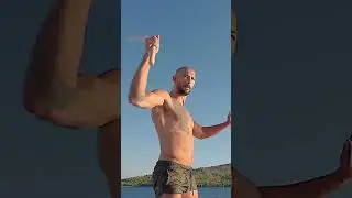 Tate Practices SECRET Martial Arts On $9M SUPER YACHT 🥶🤯