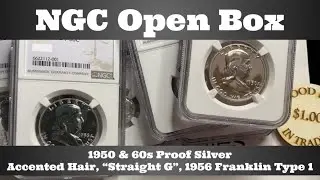NGC Open Box - 1950s & 60s Proof Silver - Accented Hair & 