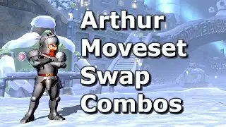UMVC3 Arthur moveset swap combo video