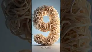 Noodle Numbers Countdown 9 to 0 🍜 | Wiggly Fun with Voice! #10seconds #countdown #timer #shorts