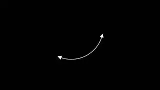 Manim Example | How to Show Curved Double Arrow in Manim
