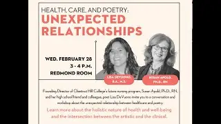 Health, Care, And Poetry: Unexpected Relationships