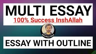 BA BSc ADP - Multi Topic Essay - PU, BZU, IUB, UOS, GCUF - Qasim Wattoo Official