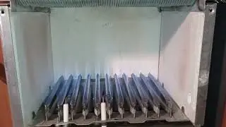 Горіння горелки котла Арістон Уно