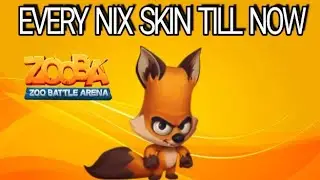 Zooba | Every Nix skin till now |  zooba legendary skin unlocked | zooba best skin | zooba rare skin