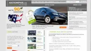 Seized Auto Auctions