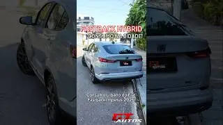 Consumo do Fiat Fastback Impetus H&iacute;brido 2026 na cidade! #shorts