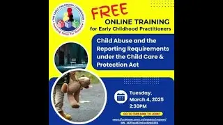 March 4, 2025  - Child Abuse Training