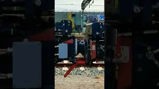 Automatic Coupling of rail cars 🚅🚈🚈#trainstation #trains #highspeedtrain