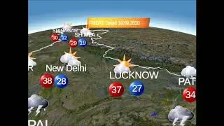 All India Weather Forecast and Warning based on 08:30 hours IST of 18/09/2020