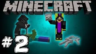 Minecraft Vanilla Episode 2 w/ DragorElite & BangarangGames - Creeper Ownage