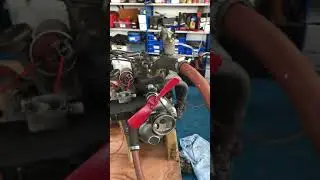 Austin 7 special engine test
