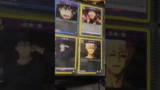 JJK Union Arena #jjk #jujutsukaisen #anime #tradingcards #shorts