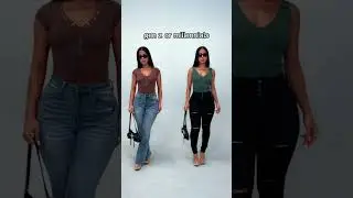 Talking Fashion&hellip; Which Vibe Are You? Millennial w Iconic Butt-Lift Jeans Or Gen Z Keeping It Casual😍
