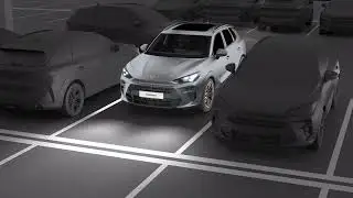 Предупреждение о перекрестном движении сзади