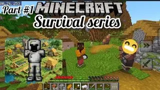 &ldquo;Minecraft Survival Part 1: Epic Village Found & Full Iron Armor! 🔥&rdquo;