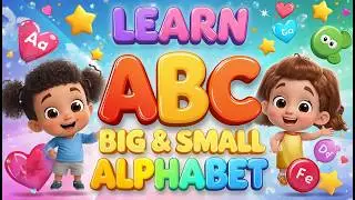 Learn ABC Big and Small Alphabet | ABC Song for Kids | 3D Animated Alphabet Learning Video PART 2