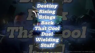 Destiny Rising Brings Back Dual Wielding!!!!? #gaming #destiny2 #edgeoffate #destinyrising