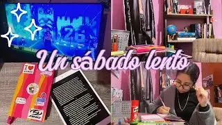 ✨Acompáñame un día lento en mi vida✨ #booktube #parati #libroslibroslibros #tareasuniversitarias 