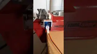 N scale turnout with servo motor