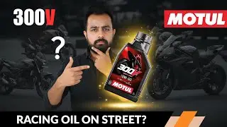 Motul 300V Experiment 🏁 RE 350 pe Racing Oil? 😳