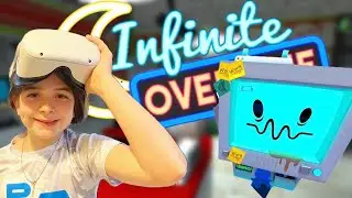 My Sister Plays Job Simulator! (Infinite Over-time) [VR]