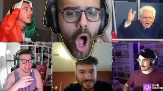 DARIO REACTION ALLA FINALE - ITALIA vs INGHILTERRA - MANGAKA ESPULSO