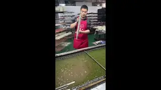 Water transfer printing of metal products with camouflage pattern